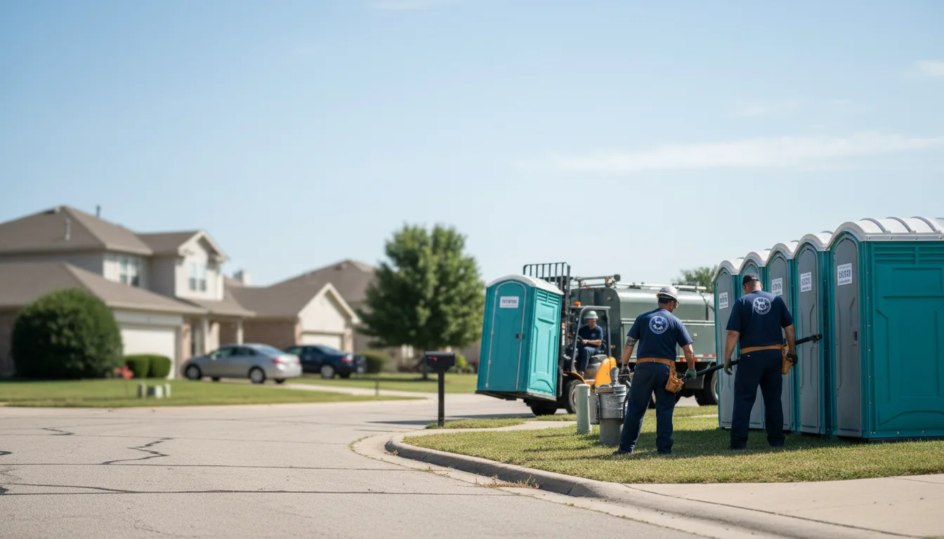 Porta Potty Rental in Jacksonville, IL near me